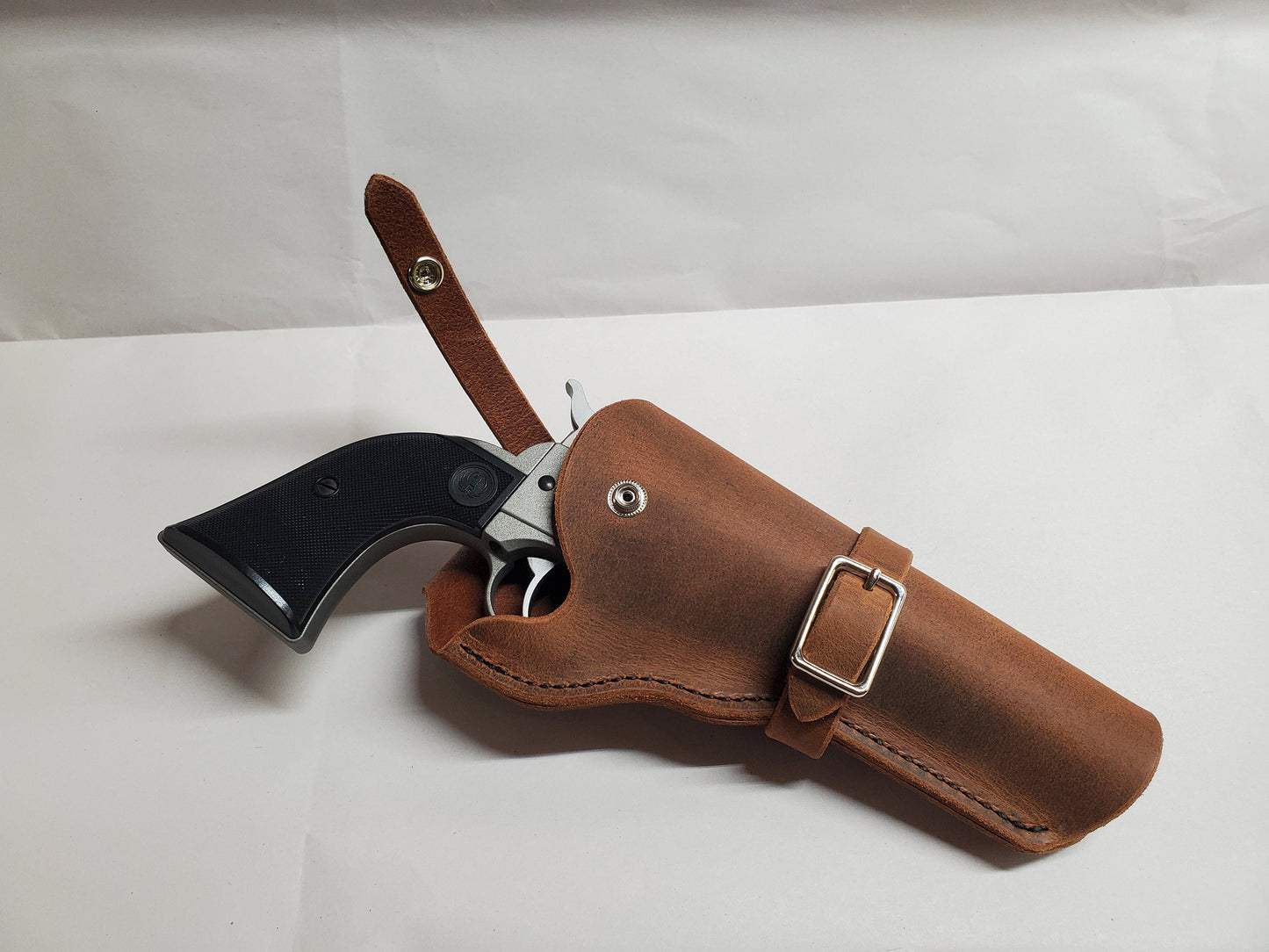 Ruger Wrangler/Super Wrangler/Diamondback Sidekick Leather Holster