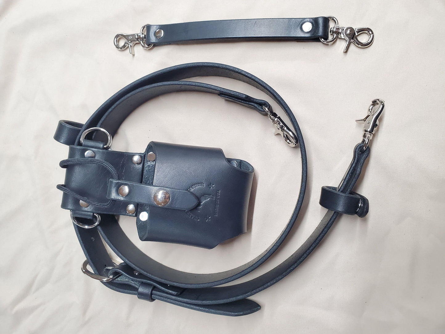 Radio Shoulder Strap Combo with Holster and Anti-sway Strap - Made in USA