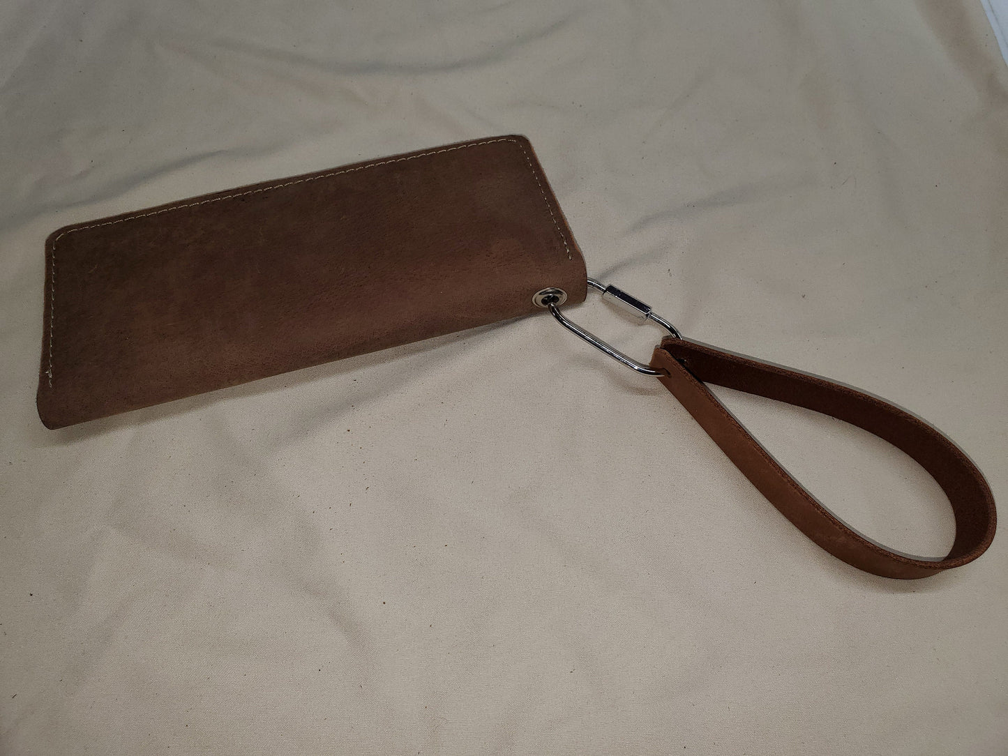 Women's Clutch Wallet with Wrist Strap - Made in USA