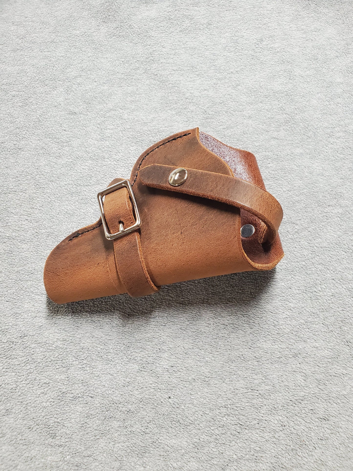 Taurus 905 Leather Holster, with snap and buckle strap - Made in USA