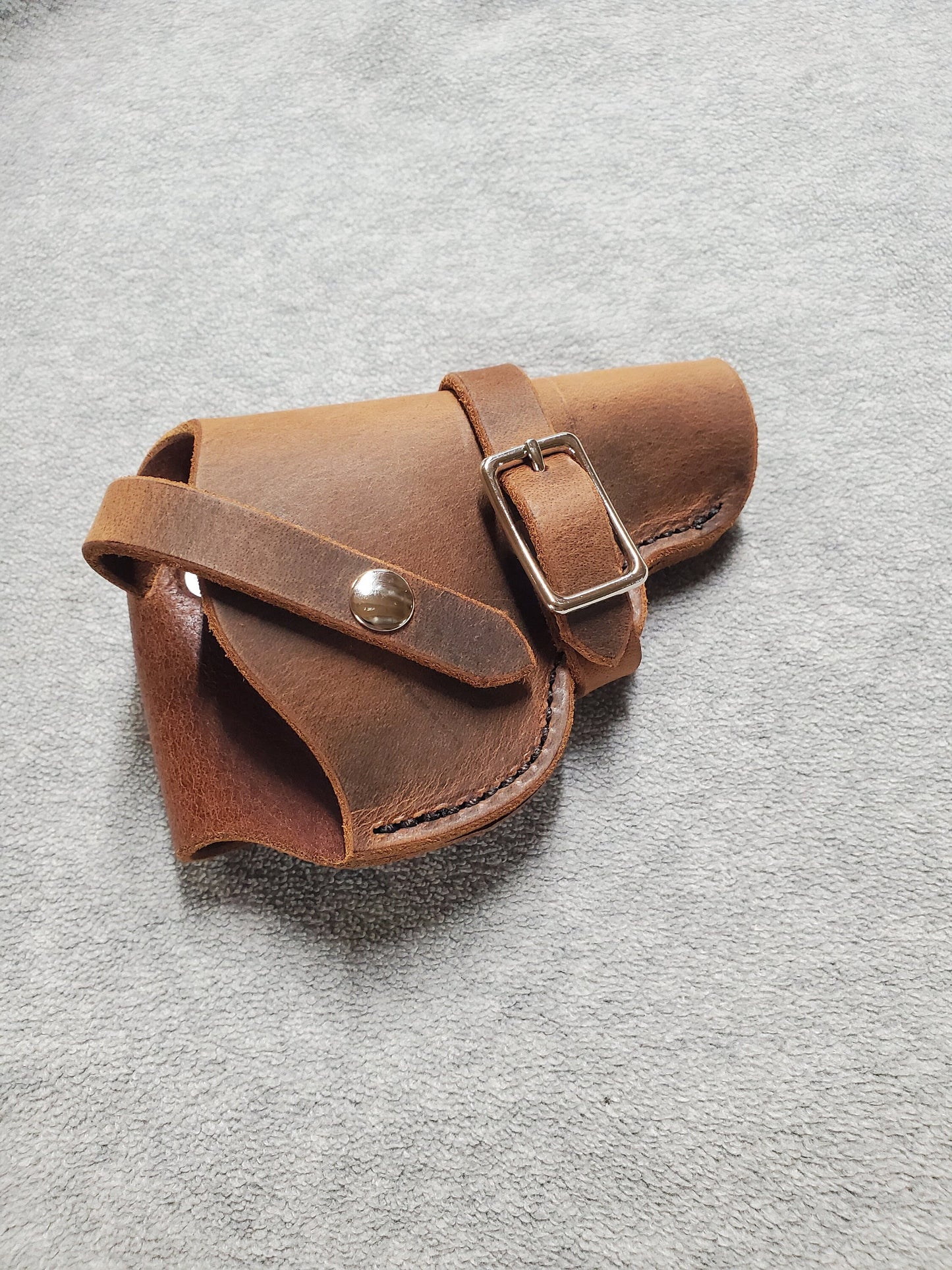 Taurus 905 Leather Holster, with snap and buckle strap - Made in USA