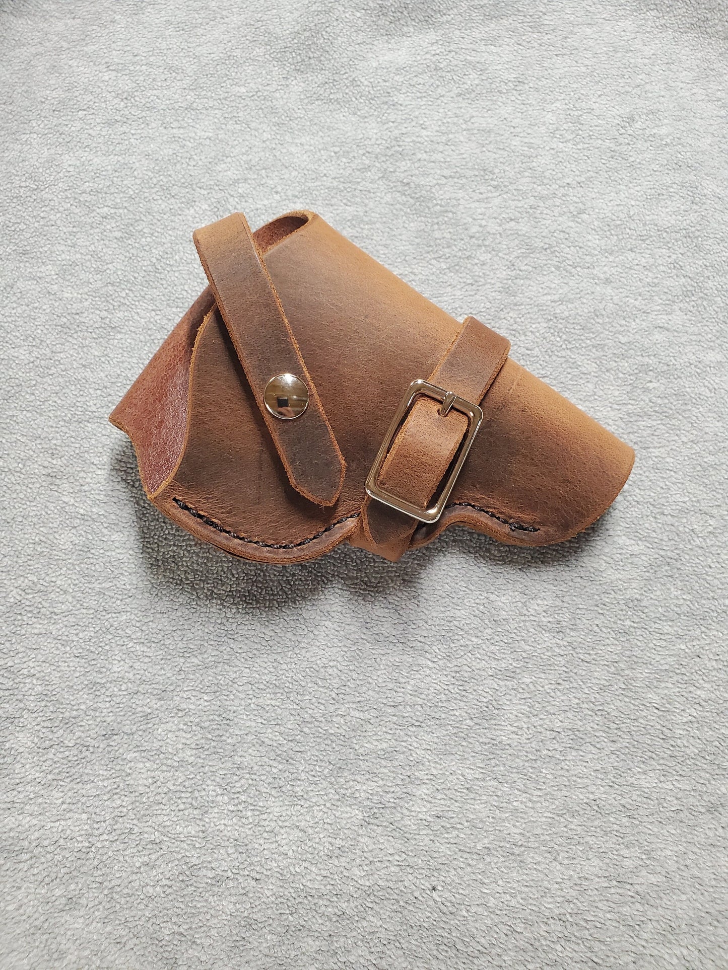 Taurus 905 Leather Holster, with snap and buckle strap - Made in USA