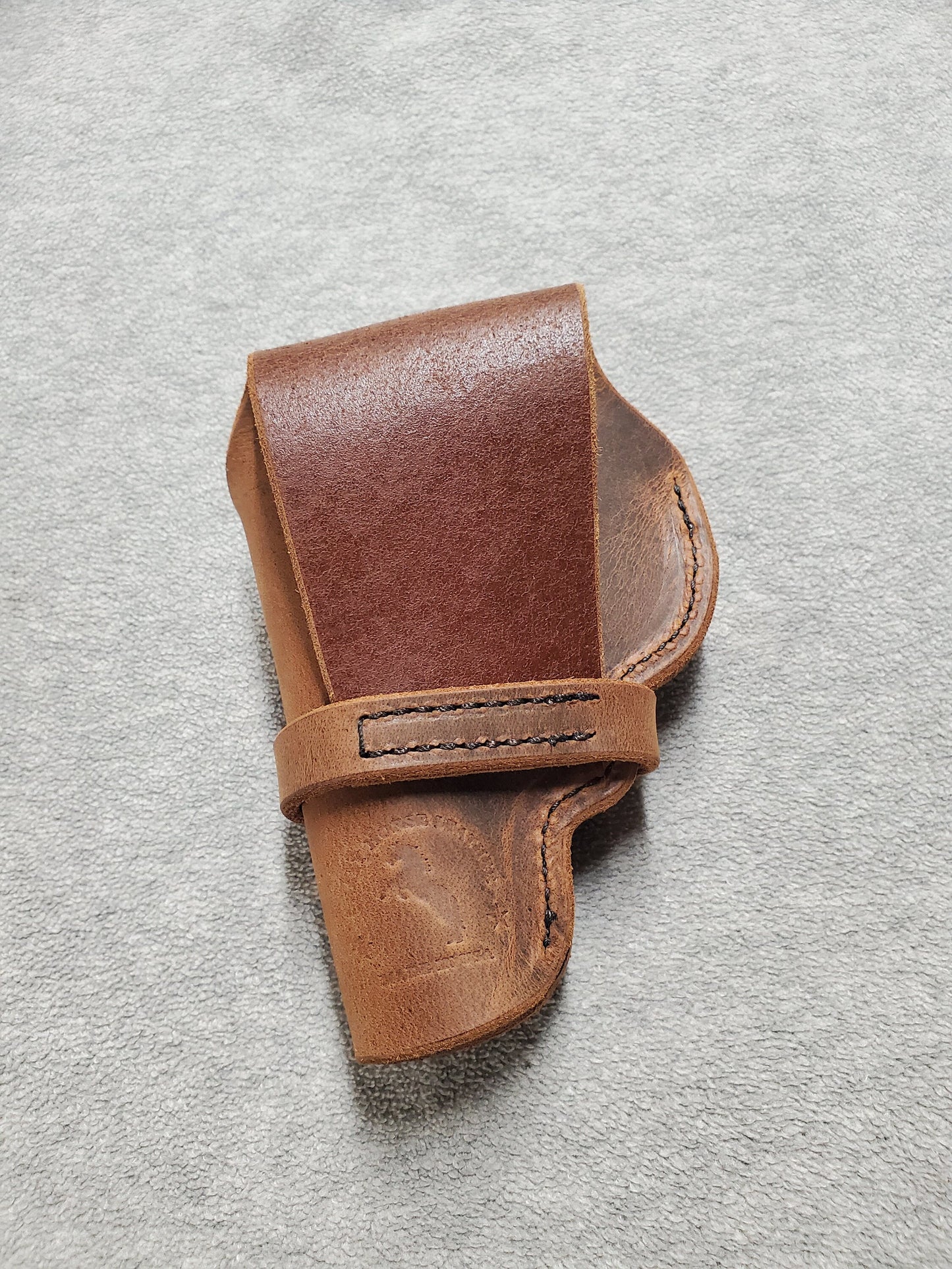 Taurus 905 Leather Holster, with snap and buckle strap - Made in USA