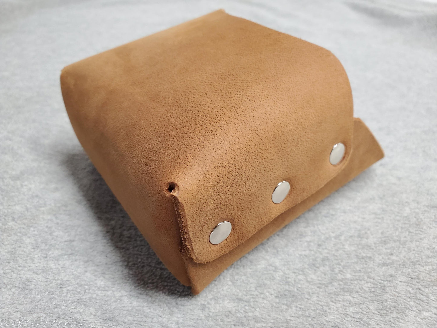 Screw/Nail Pouch - Leather, Made in USA