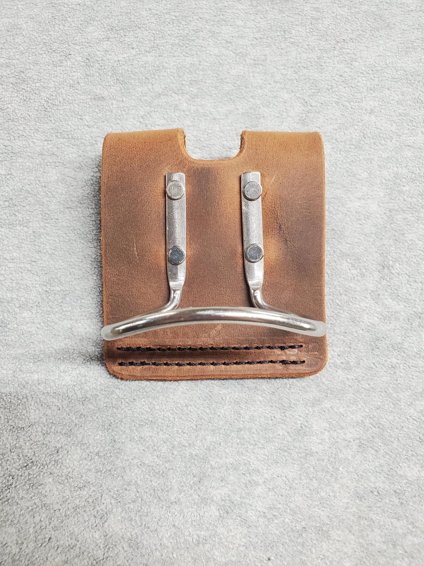 Hammer Loop - Heavy Duty Leather with Stainless Steel Holder - Made in USA!!