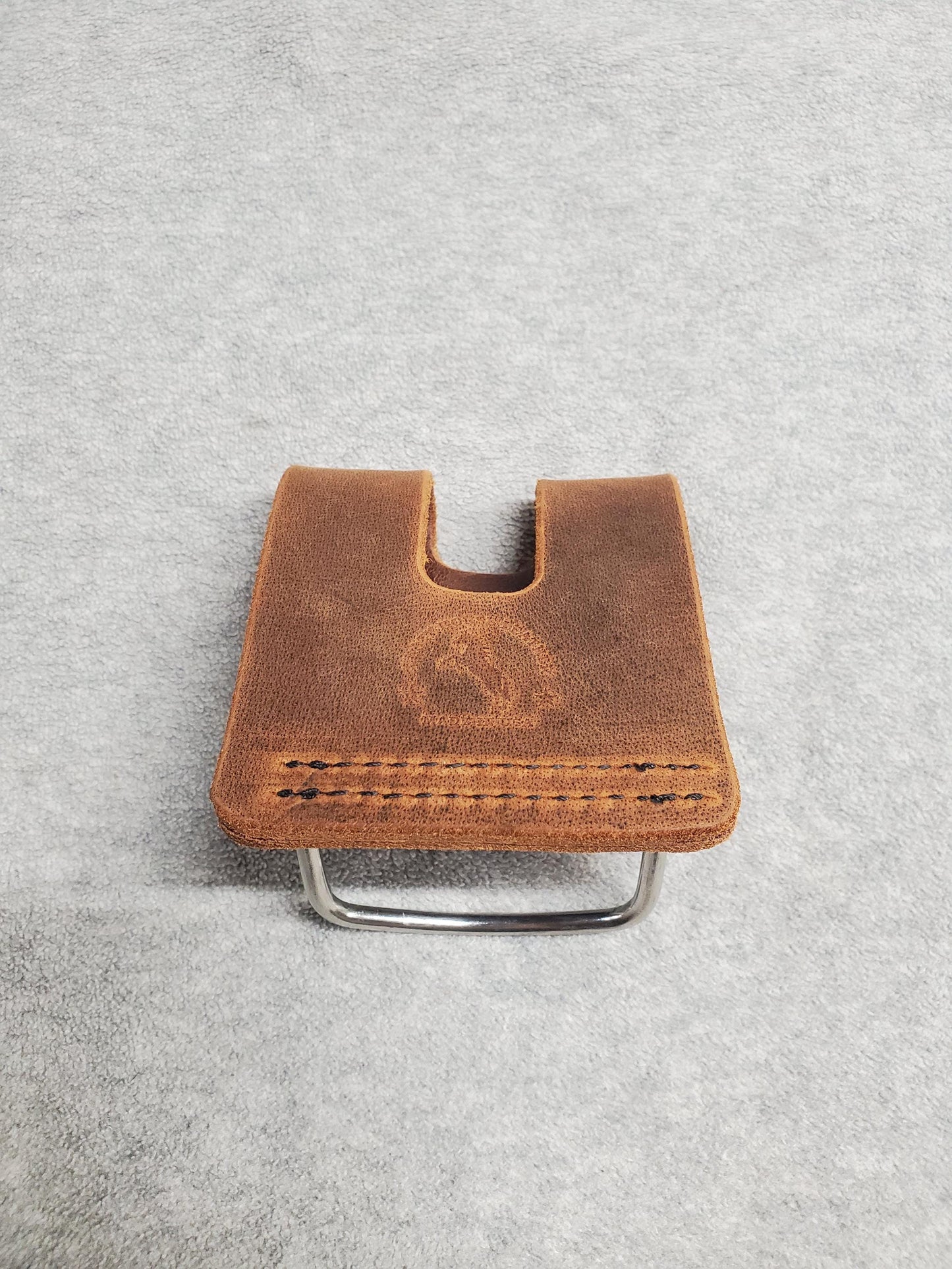 Hammer Loop - Heavy Duty Leather with Stainless Steel Holder - Made in USA!!