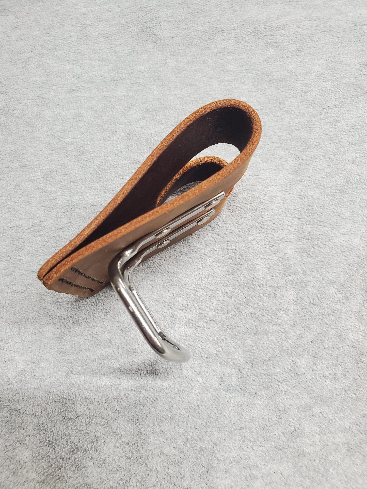 Hammer Loop - Heavy Duty Leather with Stainless Steel Holder - Made in USA!!