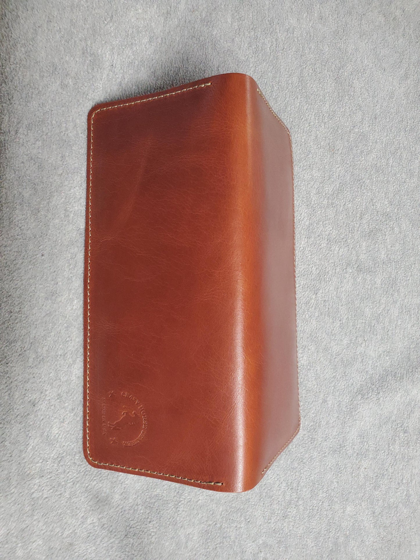 Horizontal Long Wallet 8" - Handmade in USA!