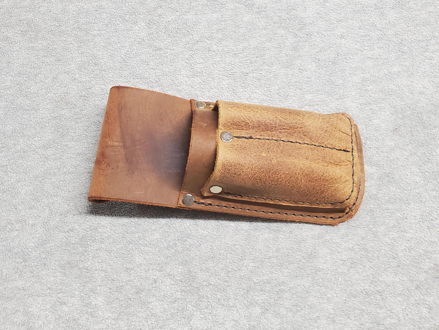 Clip On Knife/Pencil Pouch with Metal Clip