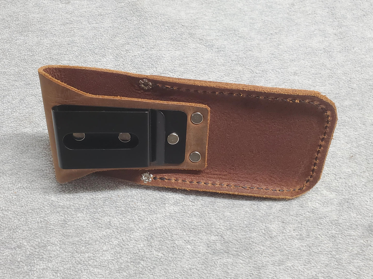 Clip On Knife/Pencil Pouch with Metal Clip