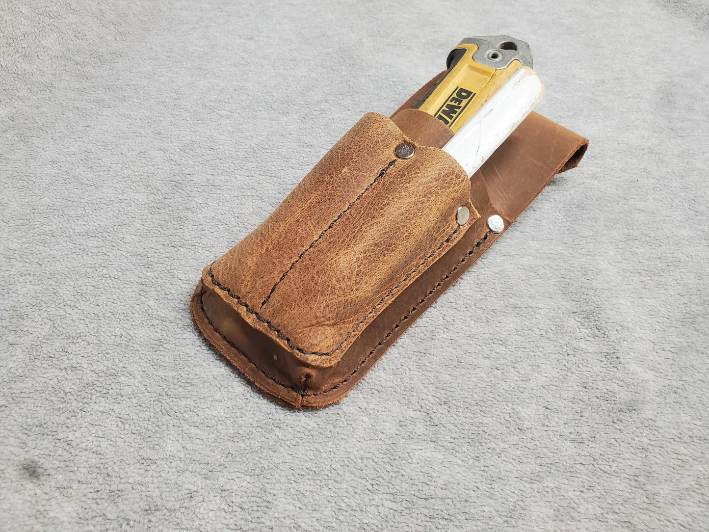 Clip On Knife/Pencil Pouch with Metal Clip