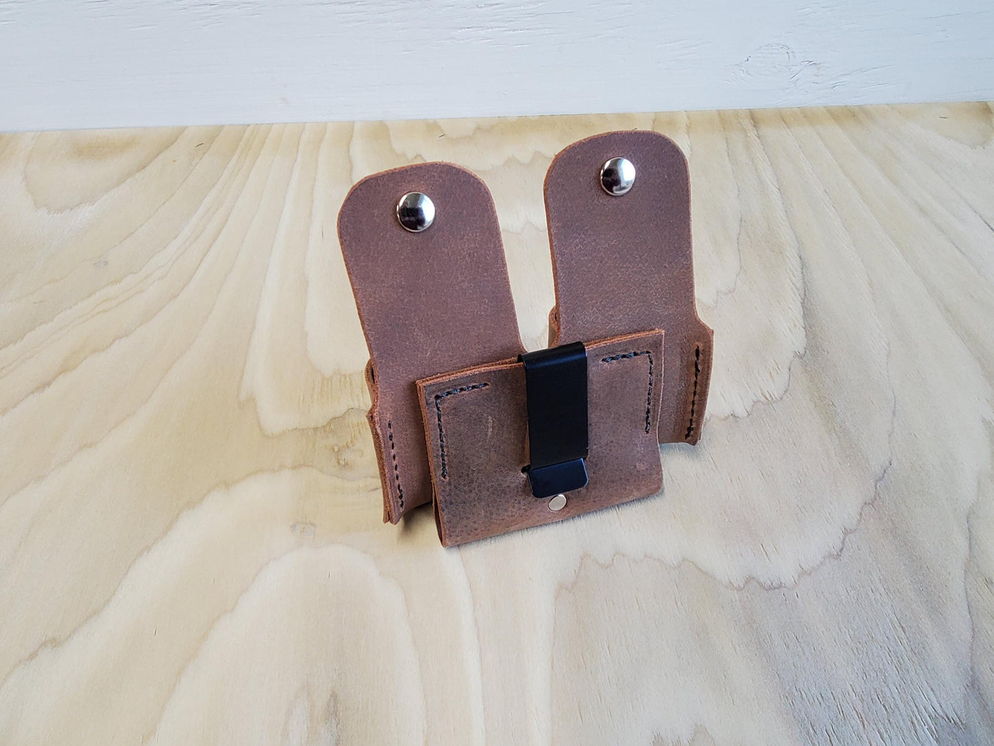 Double Speed Loader Pouch w/ metal belt clip