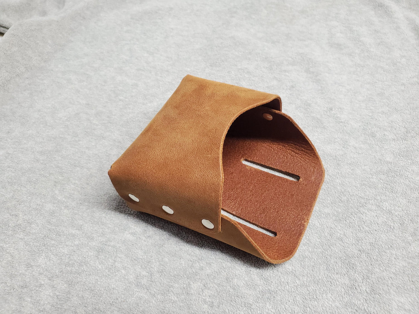 Screw/Nail Pouch - Leather, Made in USA