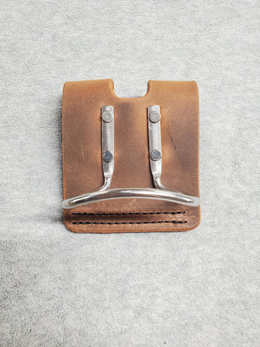 Hammer Loop - Heavy Duty Leather with Stainless Steel Holder - Made in USA!!