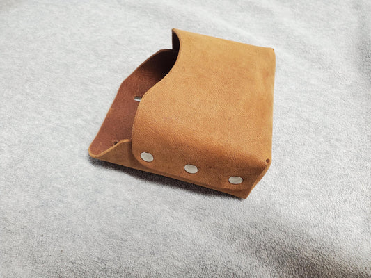 Screw/Nail Pouch - Leather, Made in USA