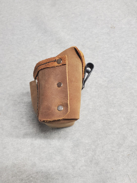 Add-On Pouch for screw/nails with pencil/bit pockets and heavy-duty polycarbonate plastic clip