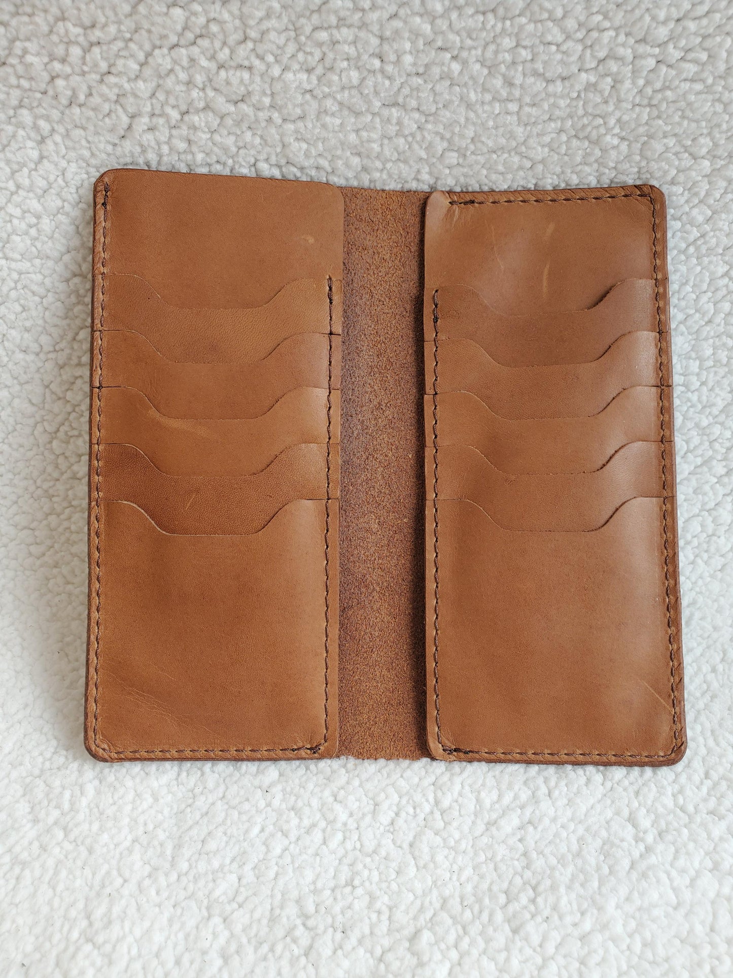 Long Wallet - vertical, 10 pockets